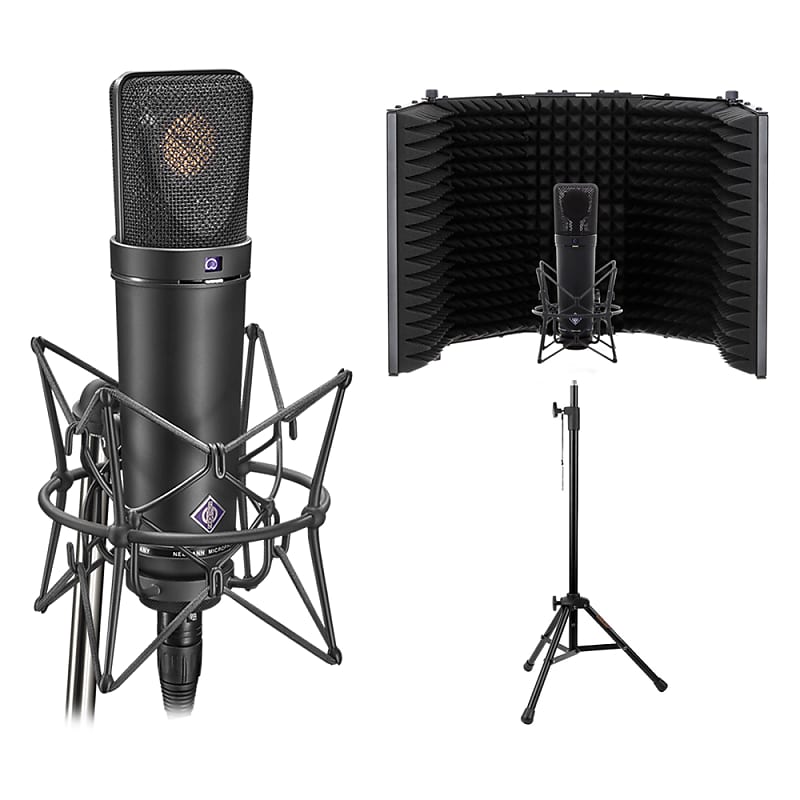 Конденсаторный микрофон Neumann U 87 AI MT SET Z студийные микрофоны neumann u 87 ai studio set