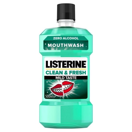 Ополаскиватель для рта с мягким вкусом, 500 мл Listerine Clean & Fresh