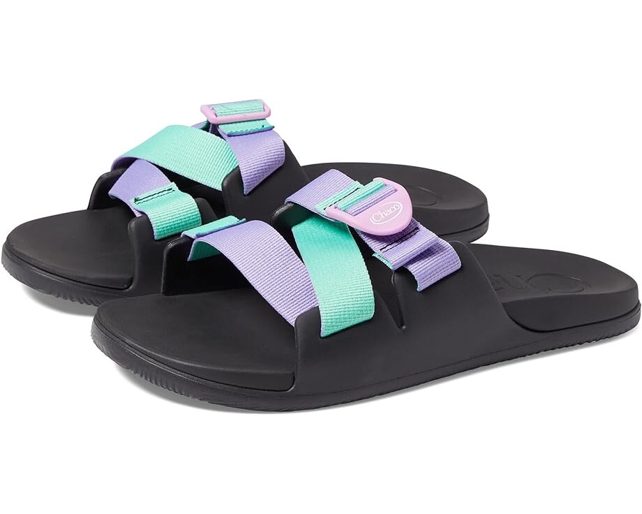 Сандалии Chaco Chillos Slide, цвет Purple Green