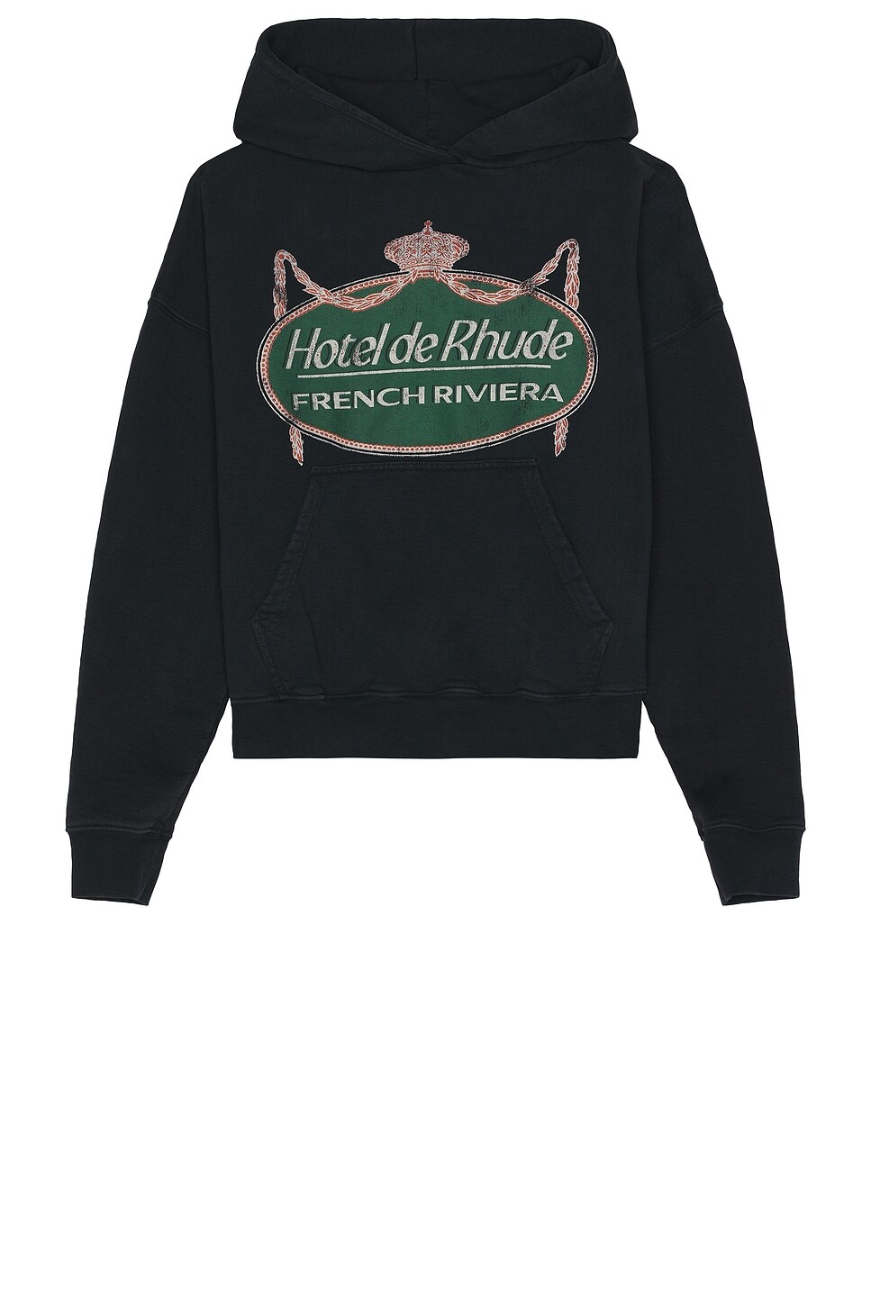 

Толстовка с капюшоном «Ривьера» Rhude, цвет Vintage Black