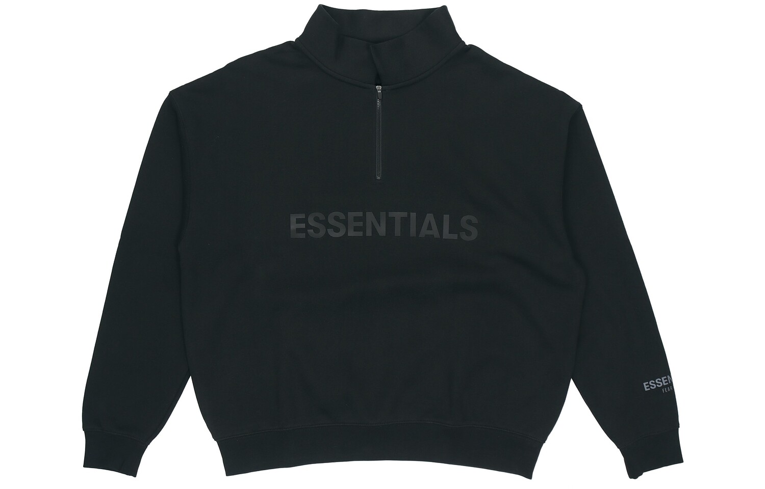 

Пуловер Fear of God Essentials FW20, черный пуловер с половиной молнии