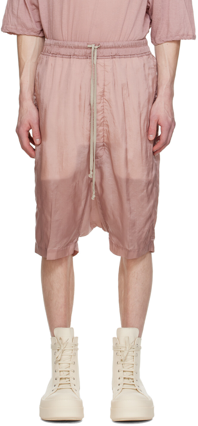 

Розовые шорты Pods Rick Owens