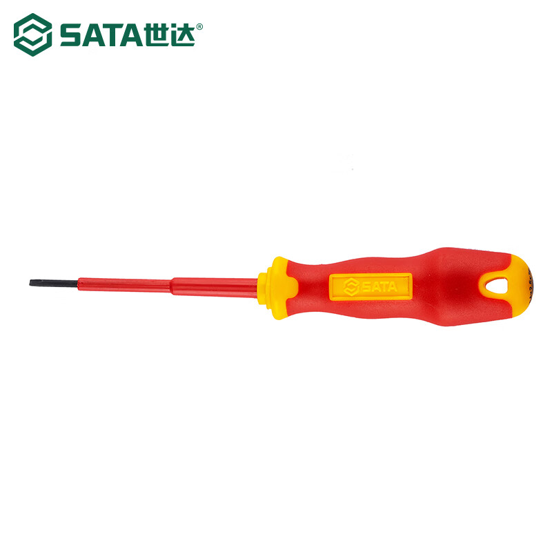 SATA Tools T series Изолированная отвертка с двухцветной ручкой 4x100MM 61323