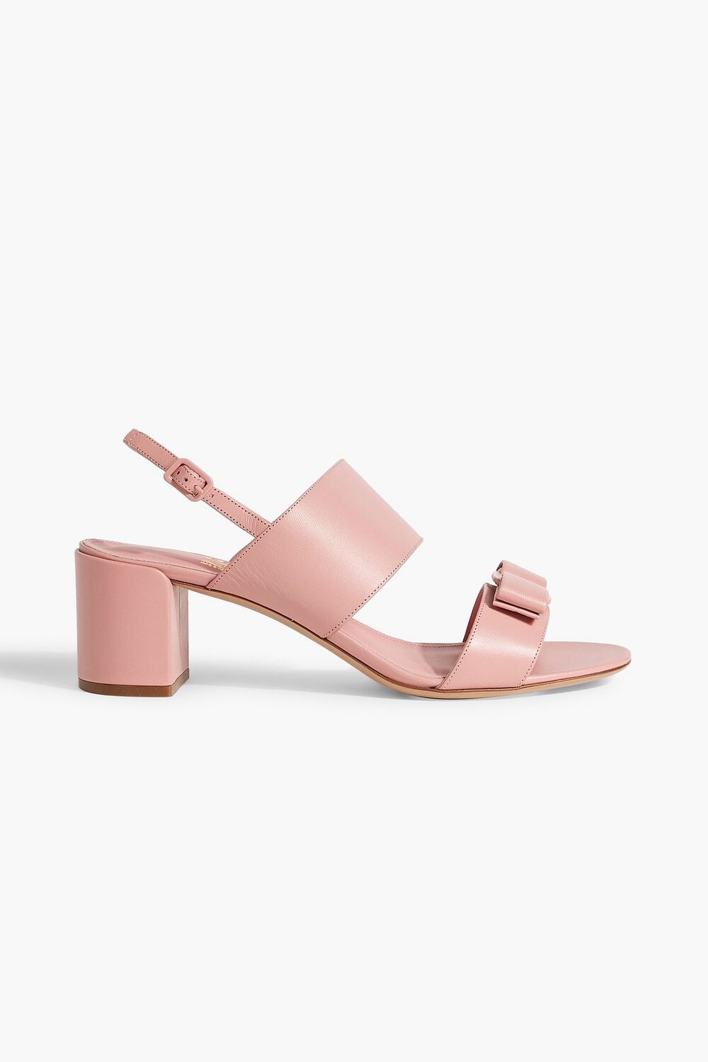 

Босоножки Vara Bow с пяткой на пятке FERRAGAMO, розовый