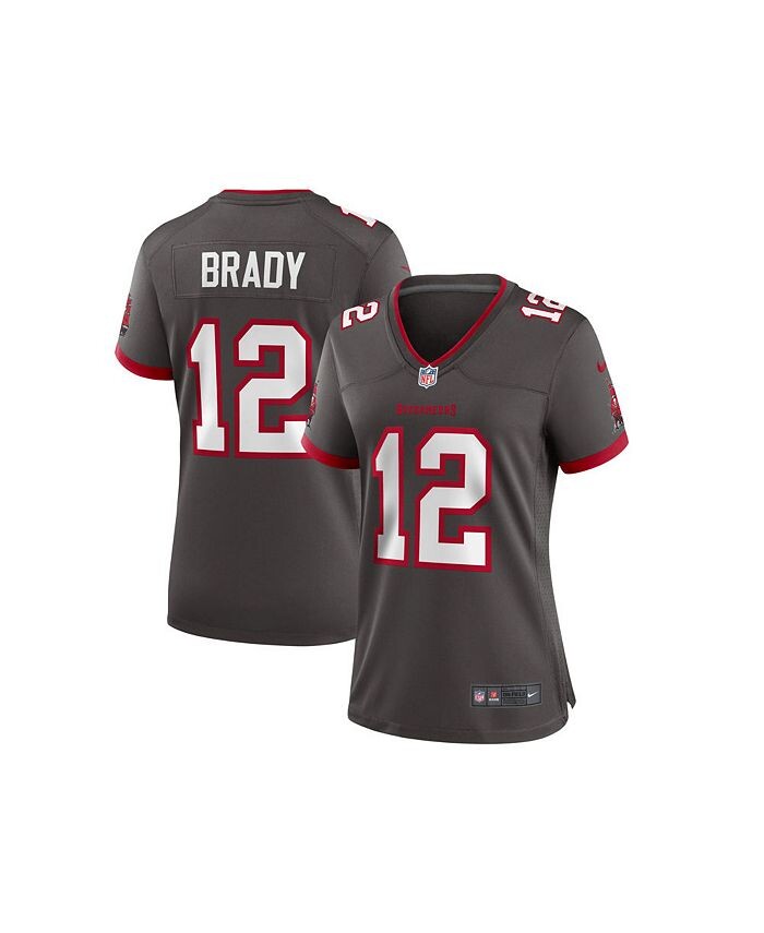 

Женская игровая майка Tampa Bay Buccaneers Tom Brady Nike, коричневый
