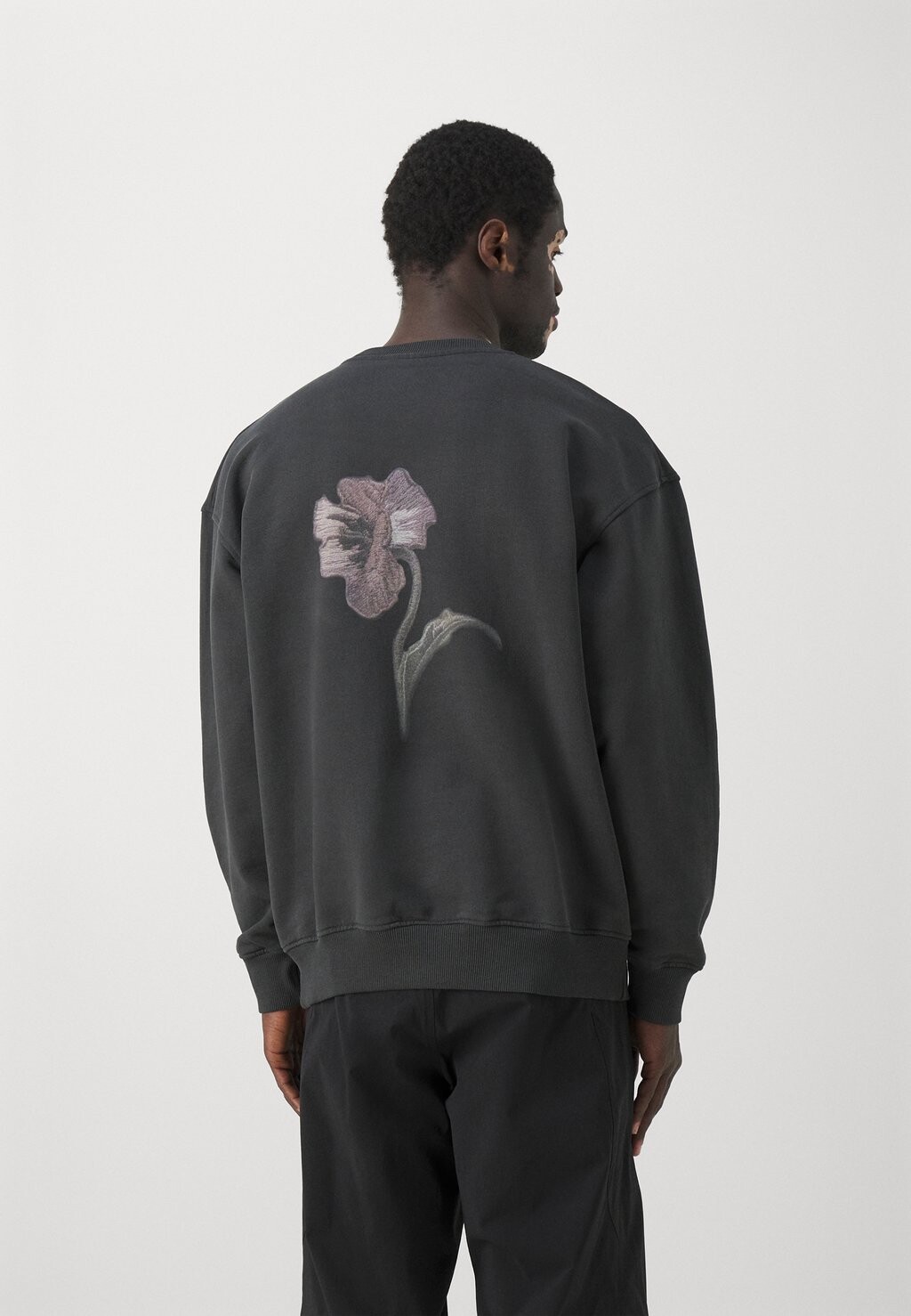 

Толстовка OVERSIZED CREW NECK UNISEX Han Kjøbenhavn, цвет dark grey