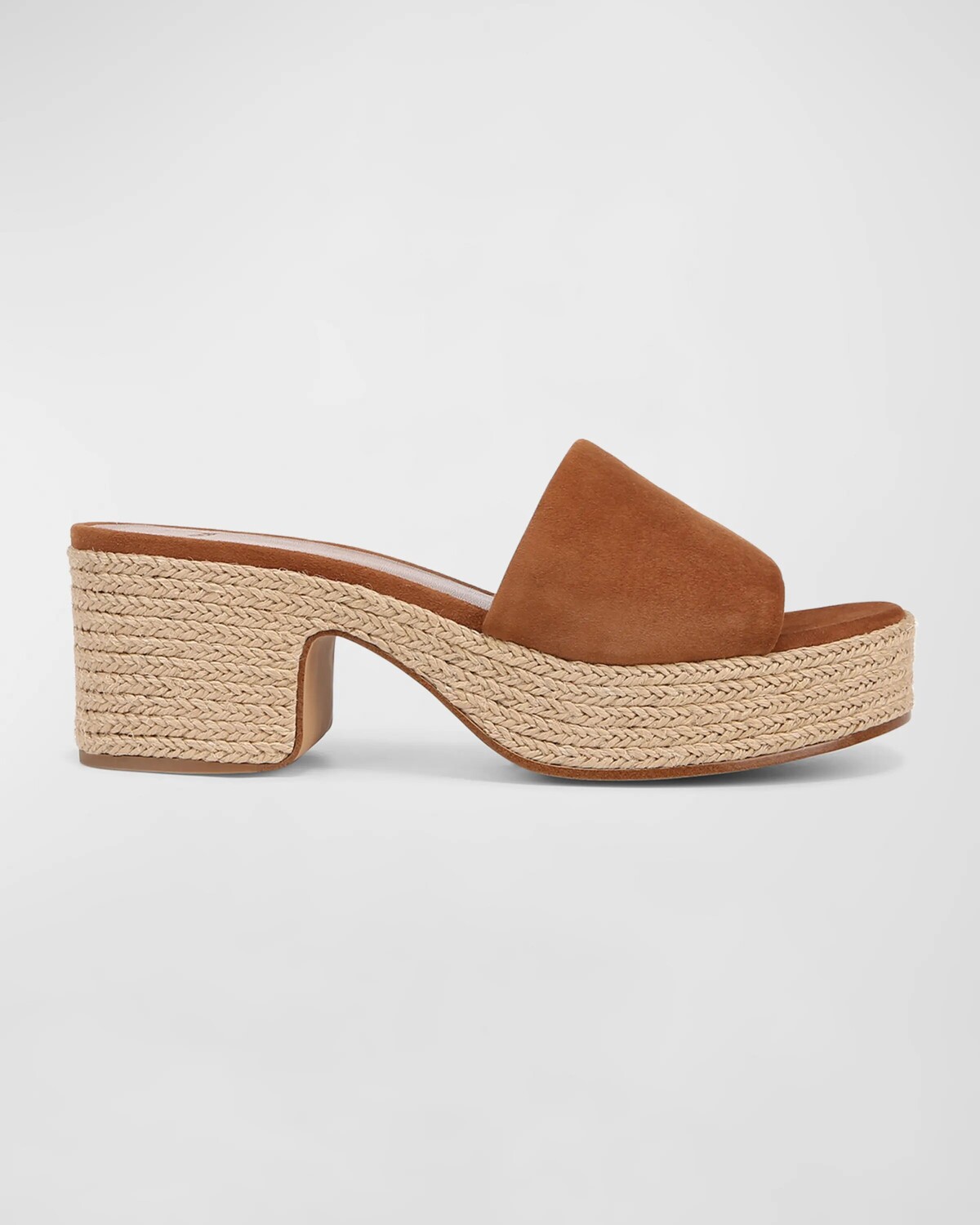 

Замшевые эспадрильи Margo на платформе Vince, цвет Sequoia Brown Suede