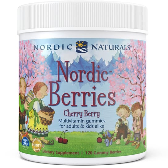 Nordic Naturals, Мультивитаминные желе для детей и взрослых 120 желе со вкусом вишни желе трапеза со вкусом вишни 75 г