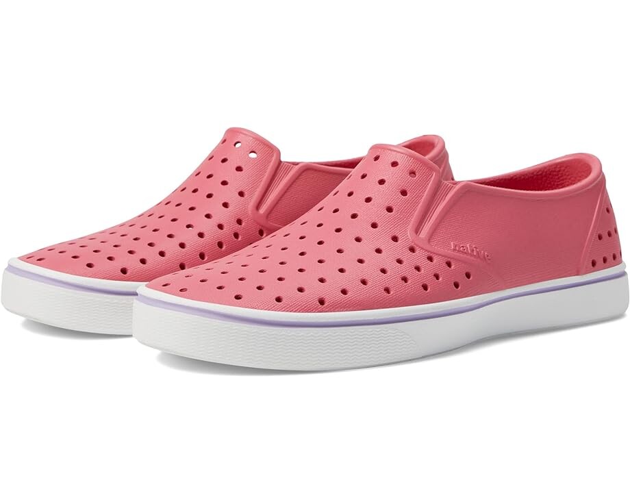 

Кроссовки Native Shoes Miles Slip-On Sneakers, цвет Dazzle Pink/Shell White/Healing Purple