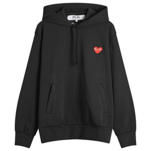 

Толстовка с капюшоном Comme Des Garçons Play, черный