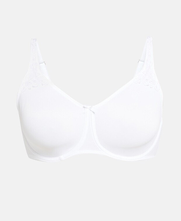 

Бюстгальтер на косточках, чашка DE Hunkemöller, белый