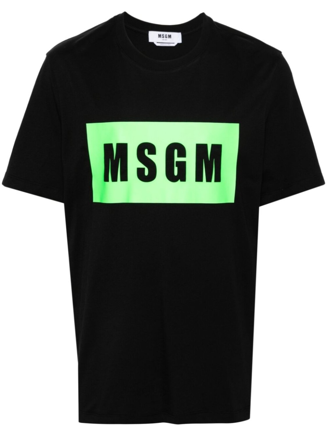 

MSGM футболка с логотипом, черный