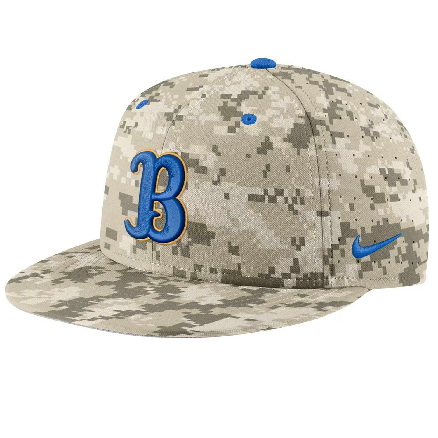

Мужская приталенная кепка Nike Camo UConn Huskies Aero True Baseball Performance