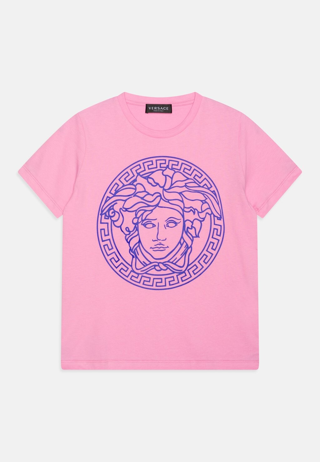 Футболка с принтом MEDUSA UNISEX Versace, цвет bright pink/viola