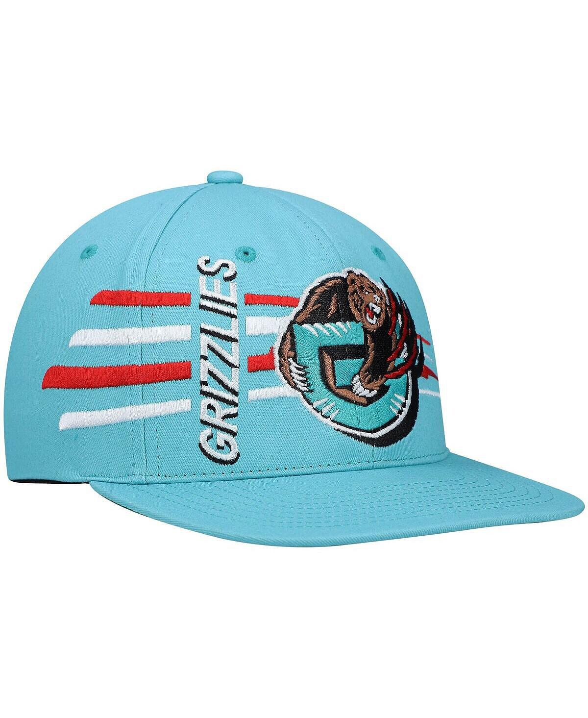 

Мужская бирюзовая кепка Vancouver Grizzlies из твердой древесины в стиле ретро Bolt Deadstock Snapback Hat Mitchell & Ness