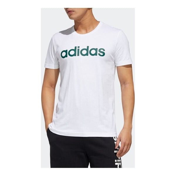 

Футболка neo m esntl lg t 1 круглый вырез Adidas, белый