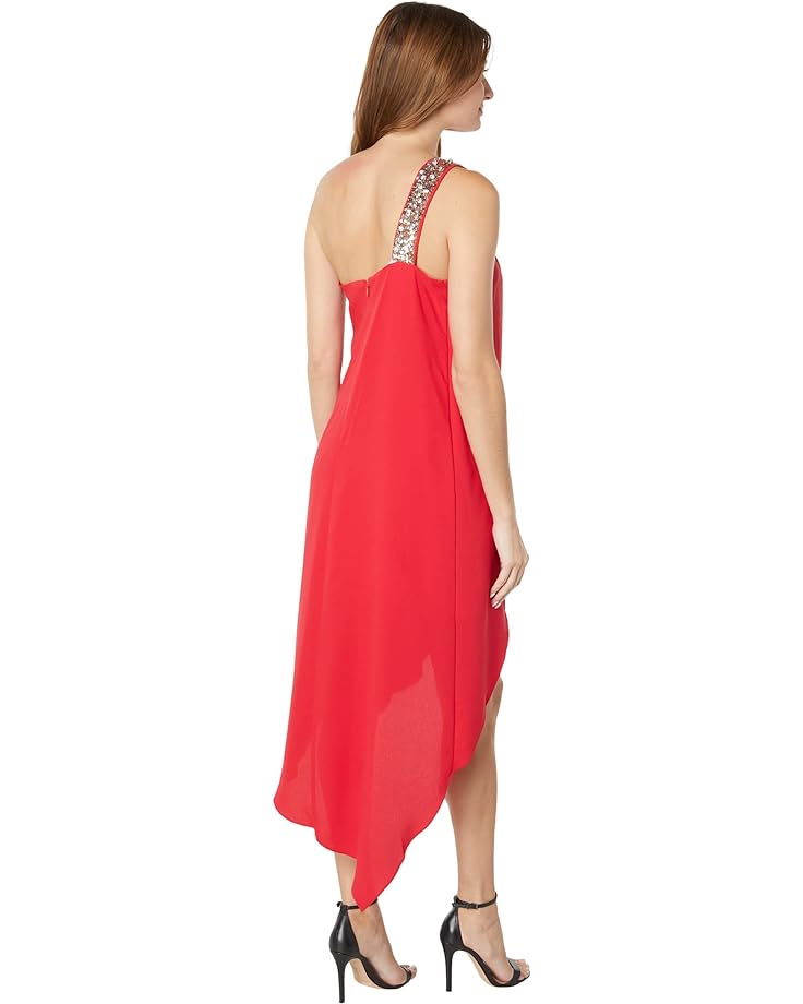 цена Платье BCBGMAXAZRIA One Shoulder Dress, цвет Toreador