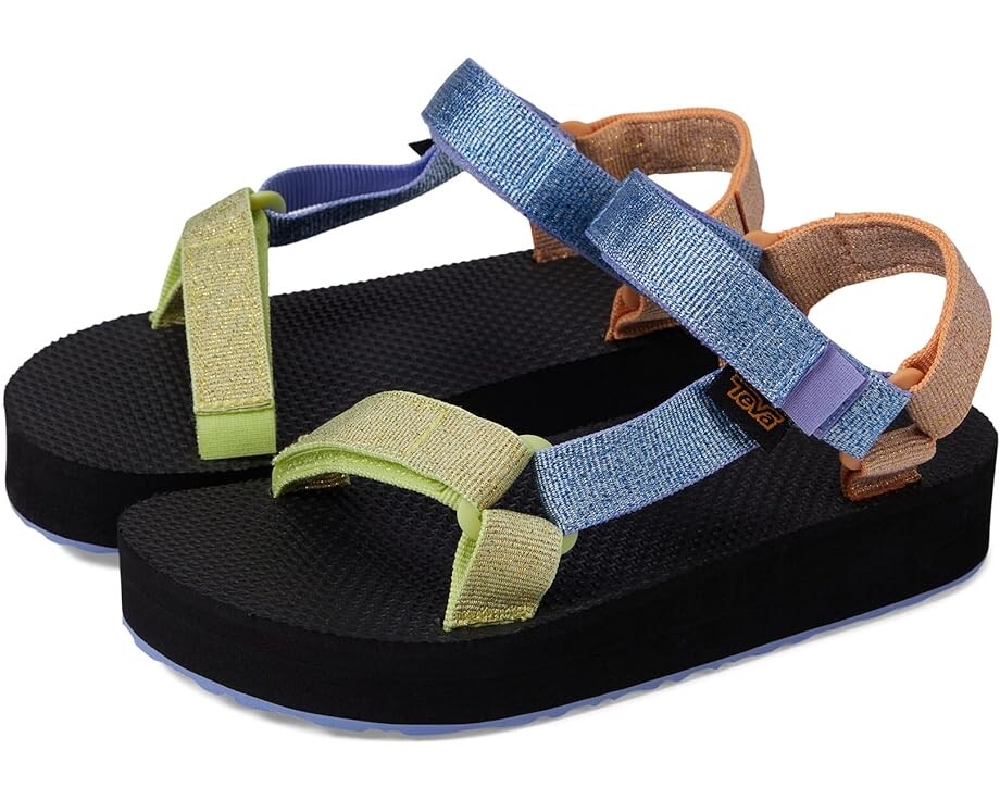 

Сандалии Teva Midform Universal Metallic, цвет Metallic Lilac Multi