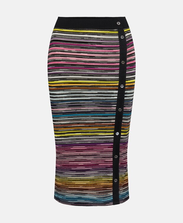

Шерстяная юбка Missoni, черный