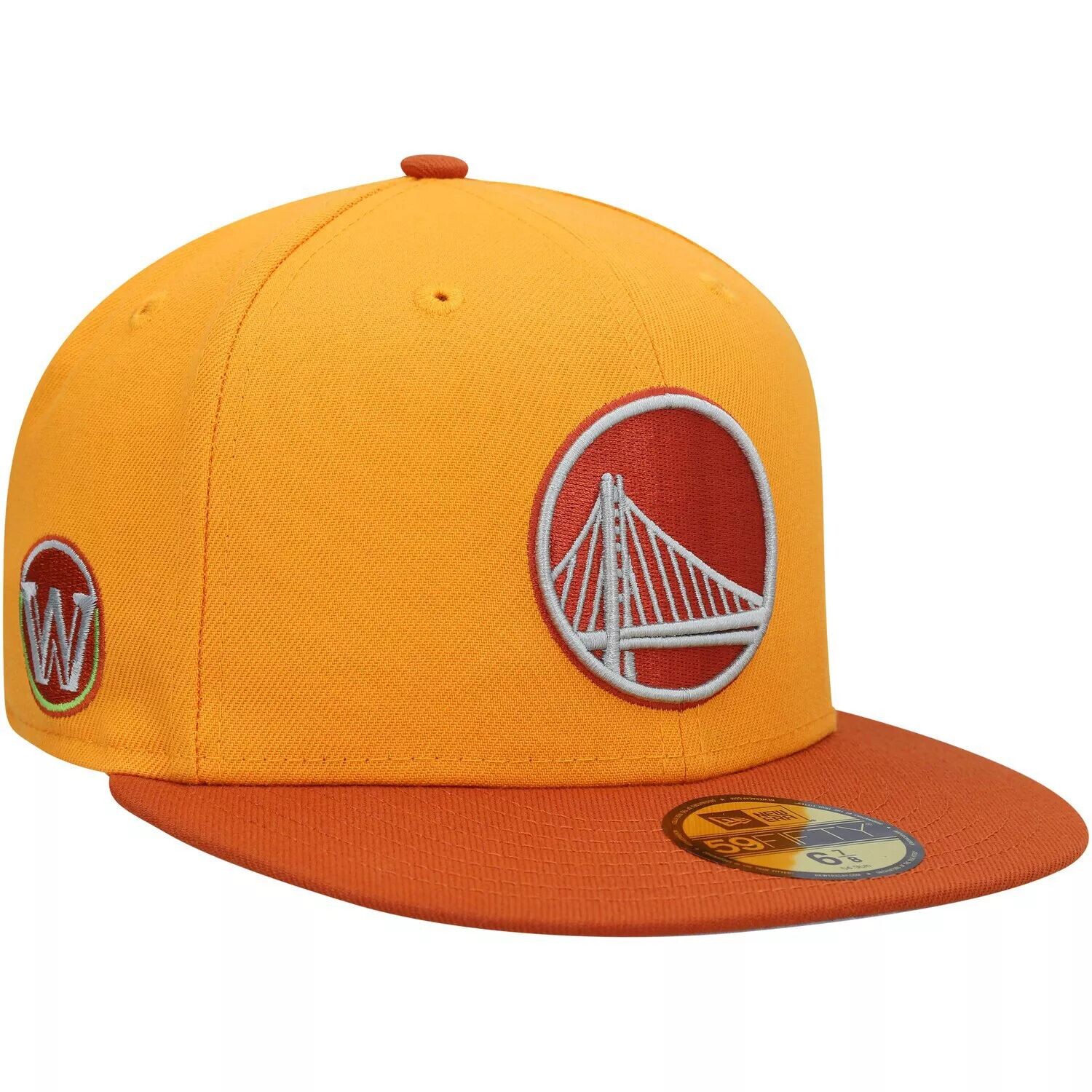 

Мужская приталенная кепка New Era Gold/Rust Golden State Warriors 59FIFTY