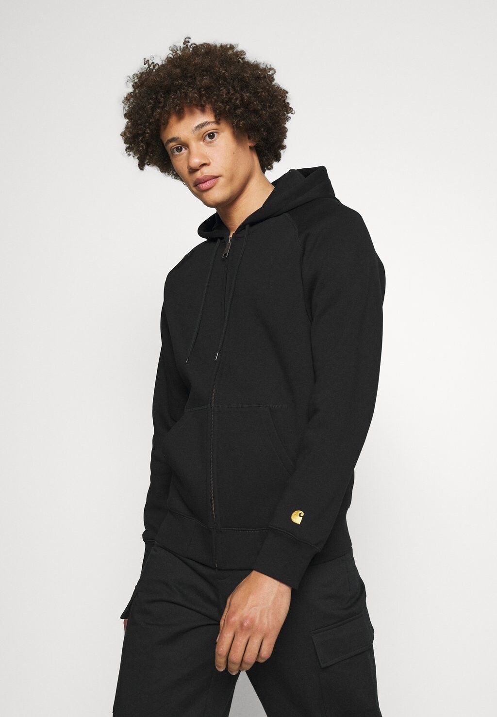 

Толстовка на молнии Carhartt WIP, черный