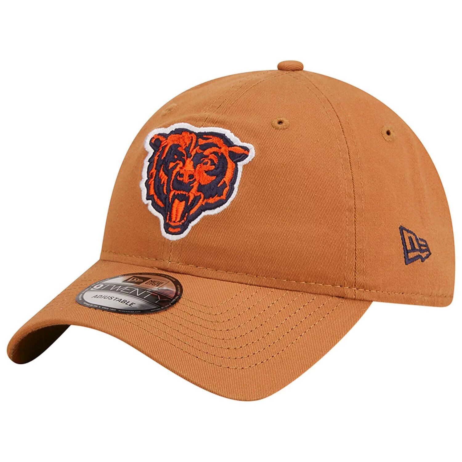 

Мужская регулируемая шапка New Era Brown Chicago Bears Core Classic 2.0 9TWENTY