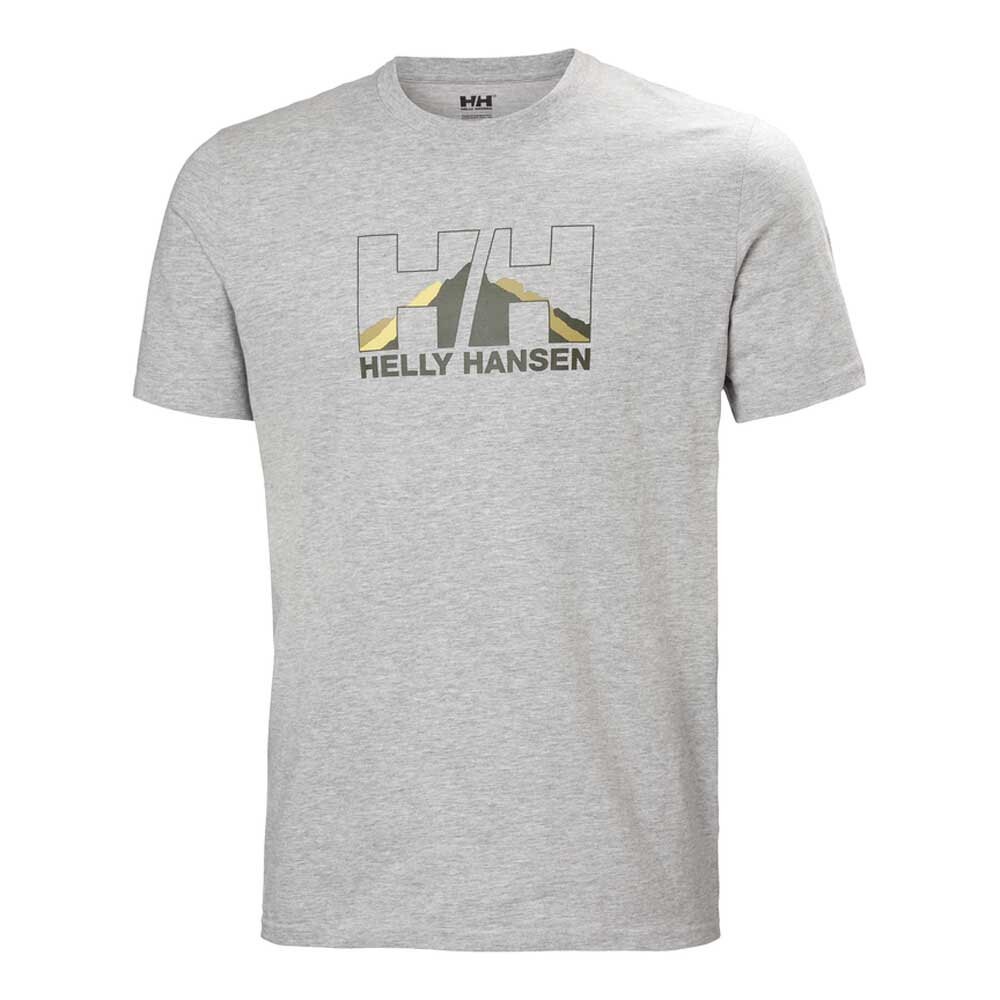 

Футболка с коротким рукавом Helly Hansen Nord Graphic, серый