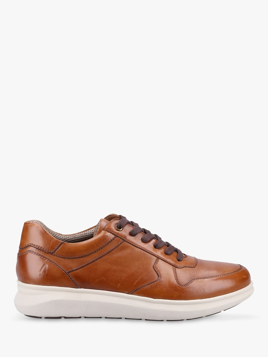 

Кожаные кроссовки на шнуровке Hush Puppies Braxton, светло-коричневые