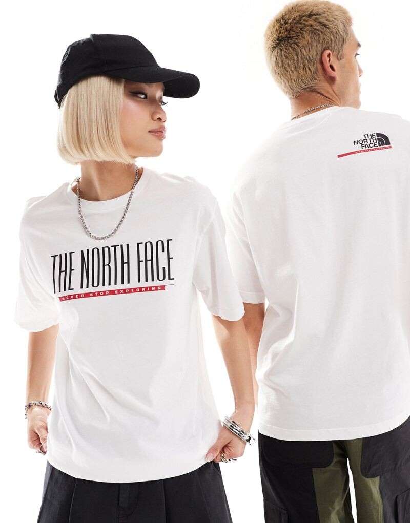

The North Face – 1966 – белая футболка с ретро-логотипом