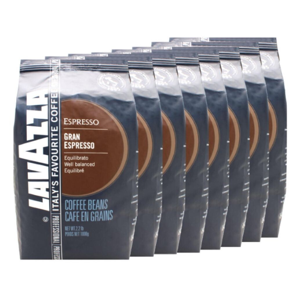 

Lavazza Coffee Grand Espresso, цельные зерна, 8 шт., кофейные зерна, 8 x 1000 г
