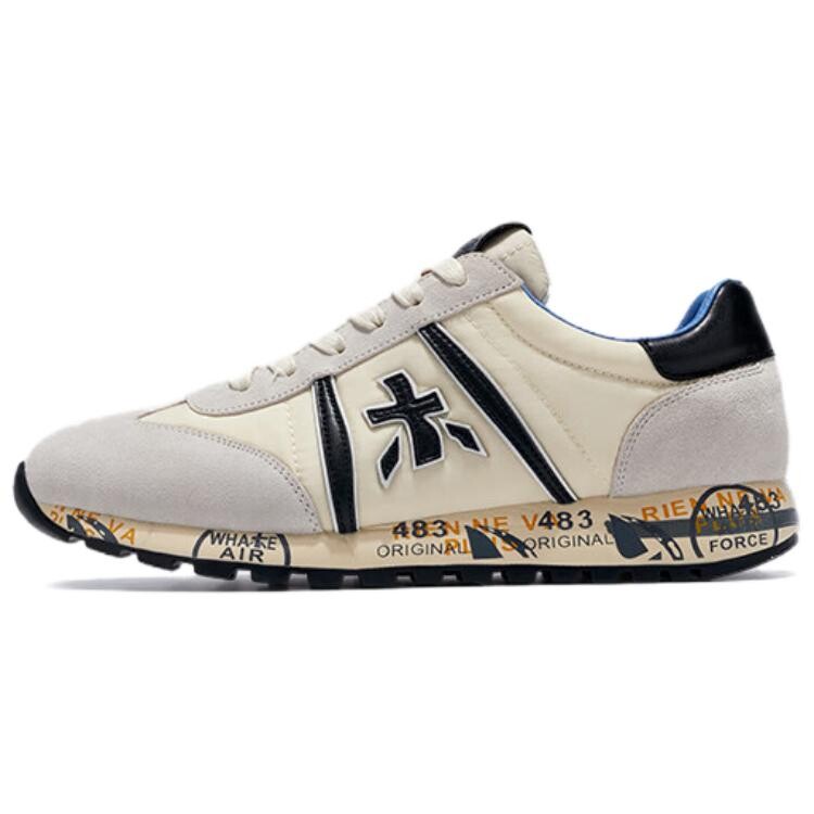 

Кроссовки Premiata Lifestyle Shoes Men Low-top Beige Gray, серый