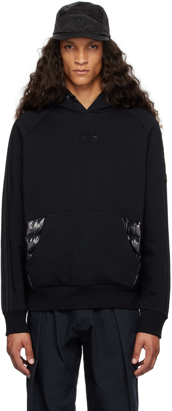 

Moncler Genius Moncler x adidas Originals Черный худи