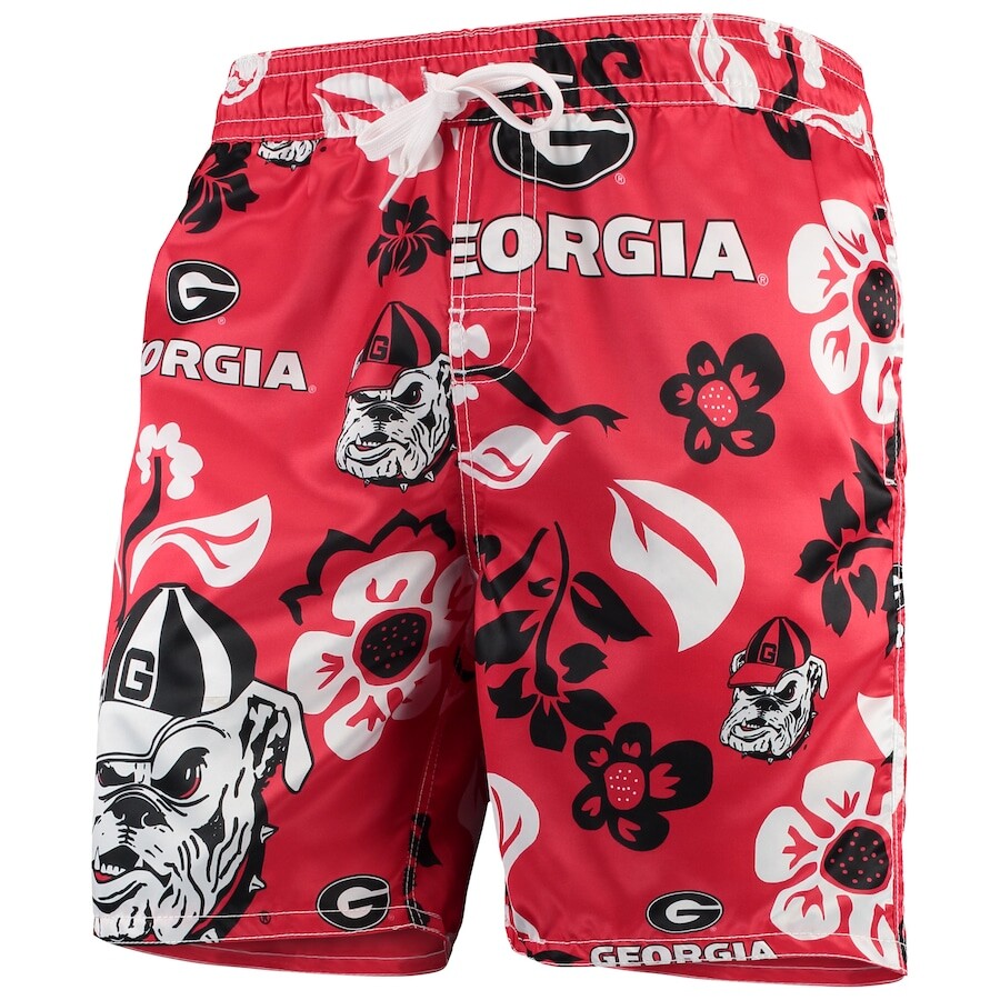 

Пляжные шорты Wes & Willy Georgia Bulldogs, красный
