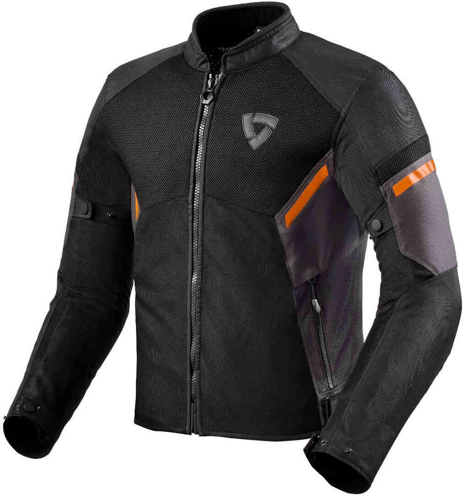 Мотоциклетная текстильная куртка GT-R Air 3 Revit, черный/оранжевый