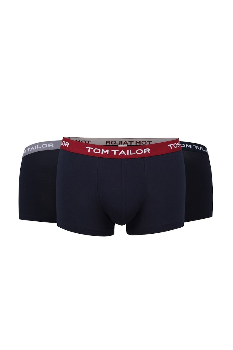 

Боксеры с логотипом на талии, 3 пары Tom Tailor, синий