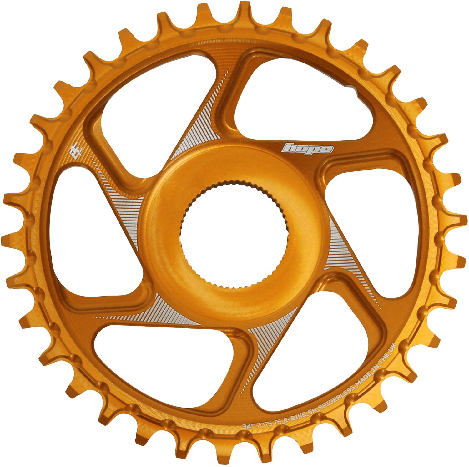 

Звездочка Shimano для электронного велосипеда Hope, оранжевый