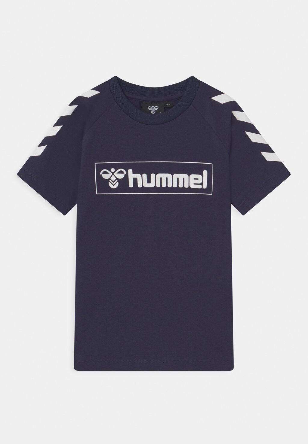 

Футболка с принтом Box Unisex Hummel, цвет black iris
