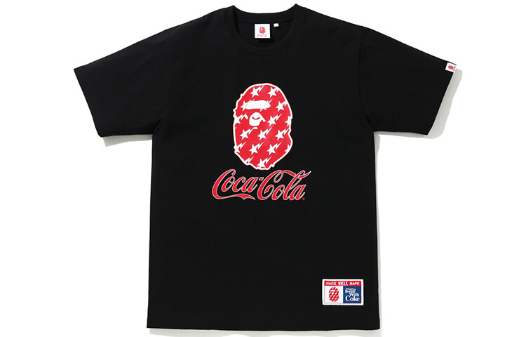 

Футболка Coca Cola X Ape Head Series унисекс A Bathing Ape, черный