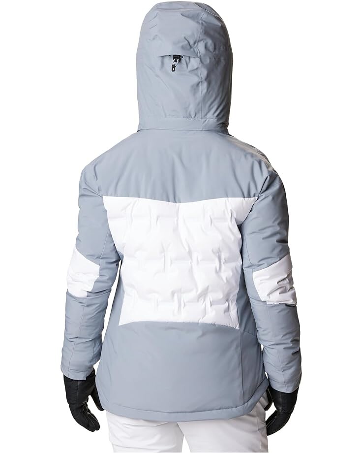 

Куртка Columbia Wildcard III Down Jacket, цвет White/Tradewinds Grey