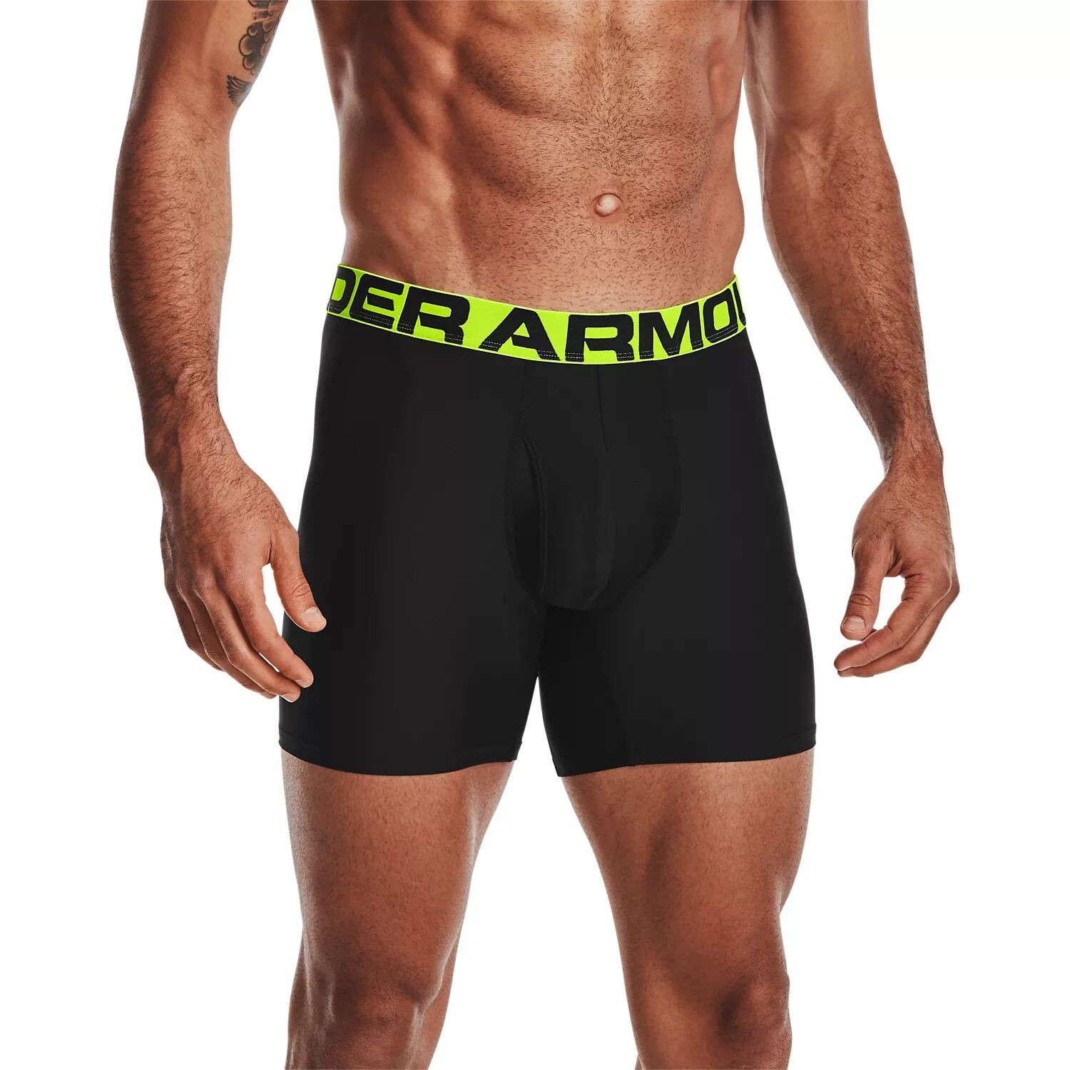 

Набор из двух мужских трусов Under Armour UA Tech Boxerjock шириной 6 дюймов
