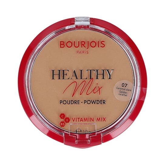 

Прессованная пудра для лица 07 Golden Carmel, 10 г Bourjois, Healthy Mix