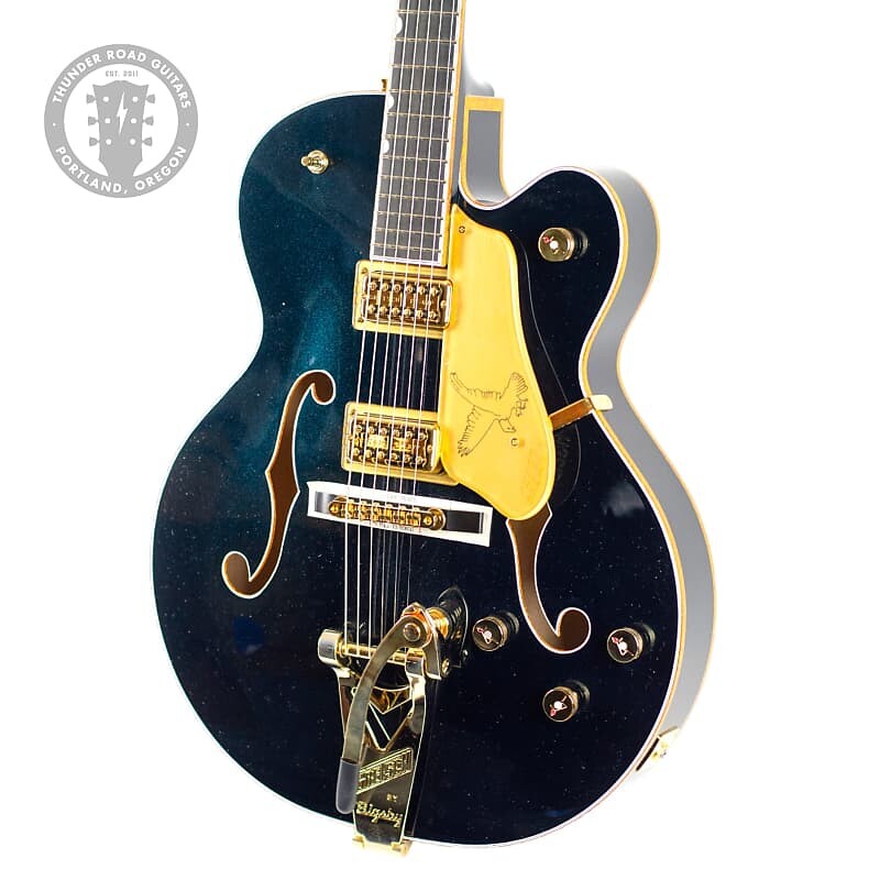 

Электрогитара Gretsch G6136TG-PE Falcon Hollow Body String-Thru Midnight Sapphire #2