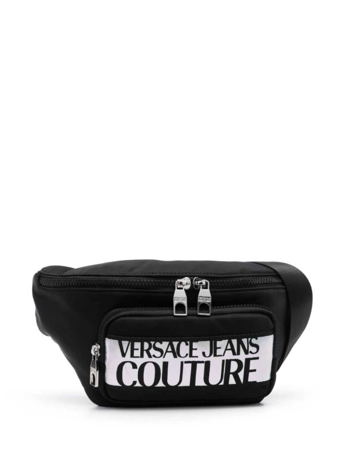 

Versace Jeans Couture поясная сумка на молнии с логотипом, черный