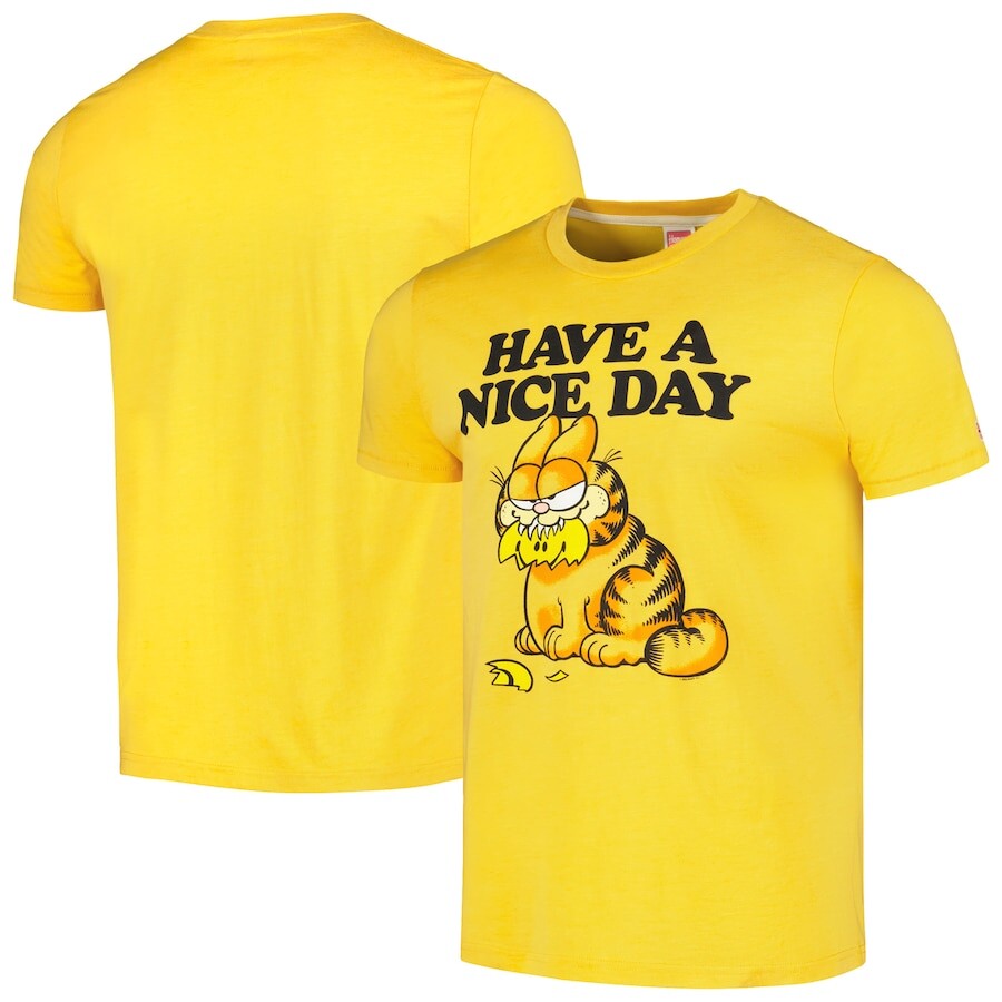 

Футболка с коротким рукавом Homage Garfield, золотой, Желтый