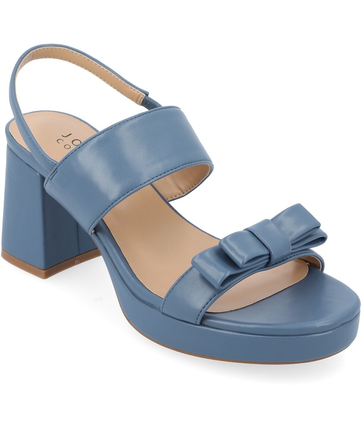 

Женские сандалии Brookan на платформе Journee Collection, синий