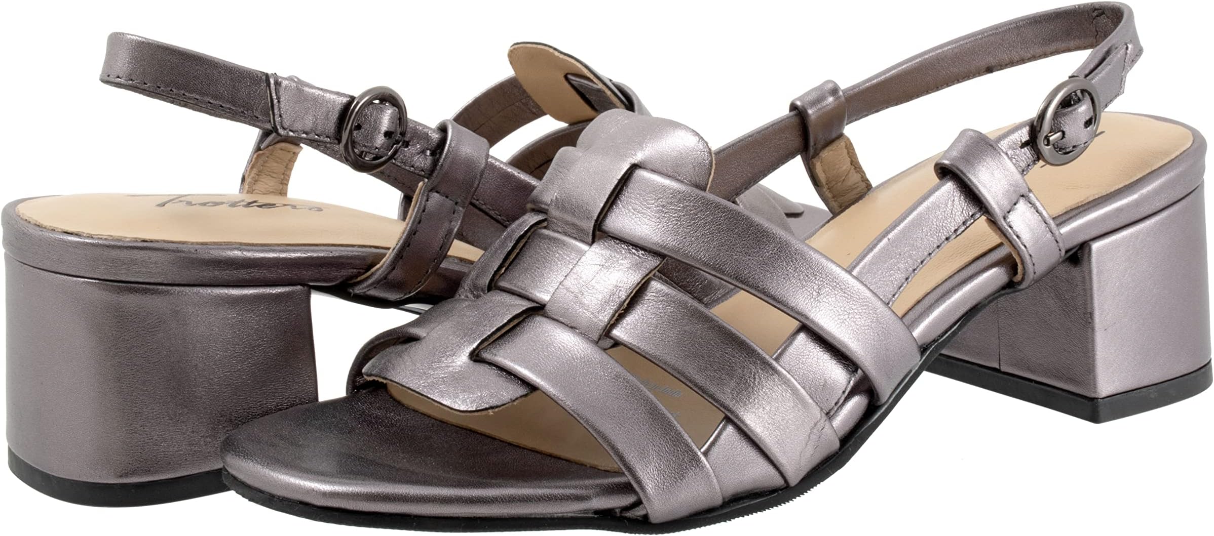 

Туфли Trotters Luna, цвет Pewter Metallic