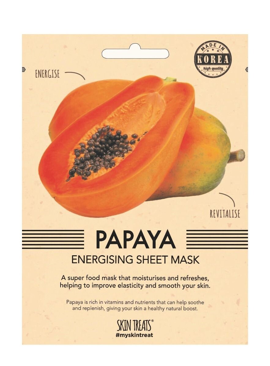 

Skin Treats Superfood Papaya тканевая маска для лица, 20 ml