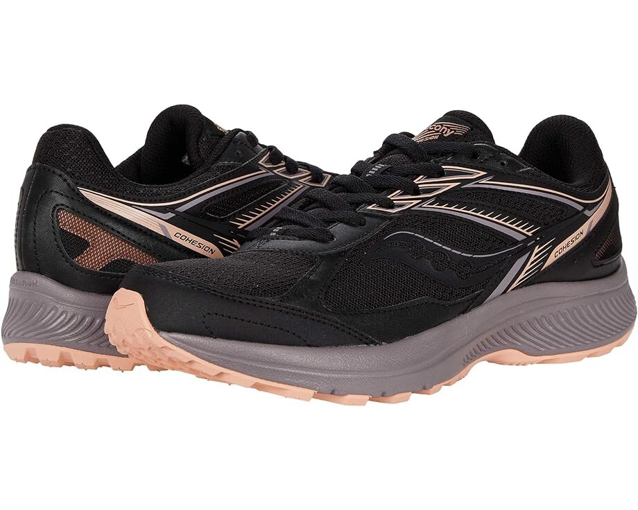 

Кроссовки Saucony Cohesion TR14, цвет Black/Sunset
