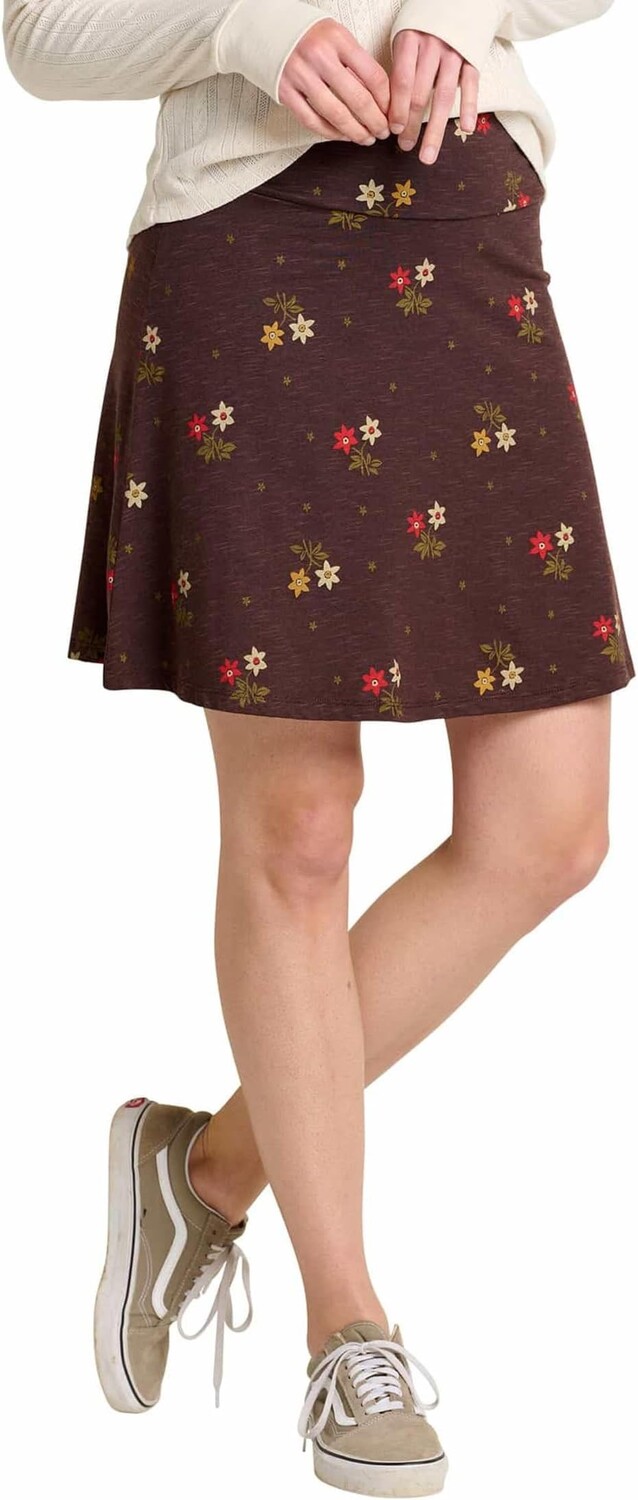

Юбка Чака Toad&Co, цвет Carob Duo Print