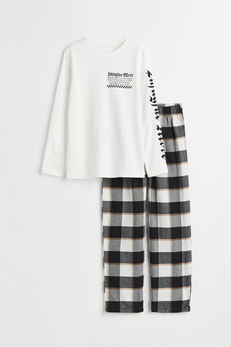 

Клетчатая пижама H&M
